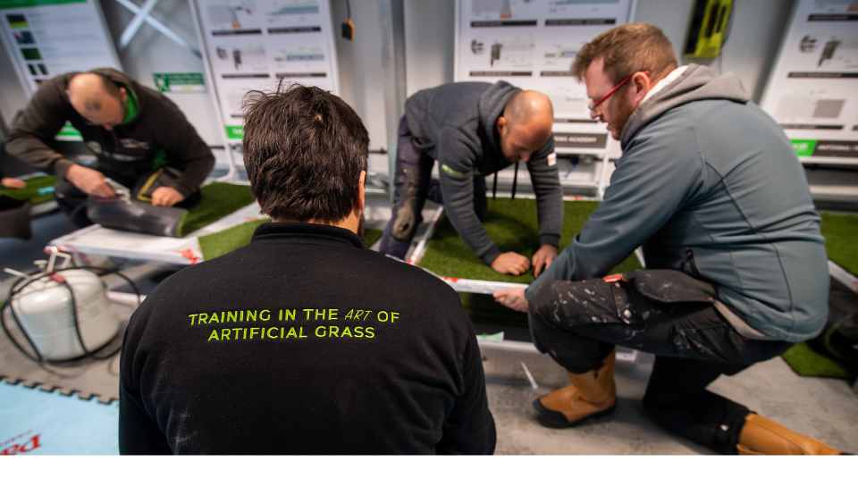 TRAINING IN THE ART OF ARTIFICIAL GRASS