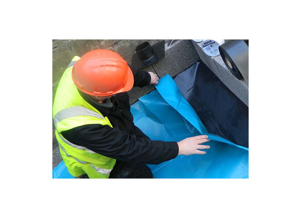 Damp Proof Membrane DPM 250mu 1000 Gauge 4x25m