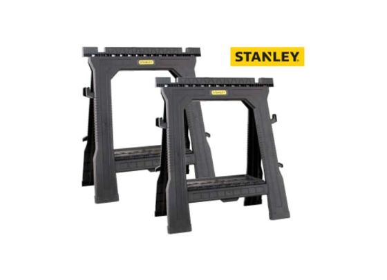 Stanley sawhorse folding online