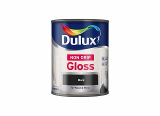 Dulux Nondrip Gloss Black 750ml
