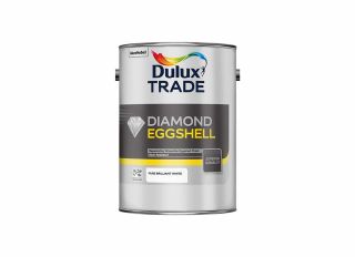 Dulux Trade Diamond Quick Dry Eggshell Brill White 5L