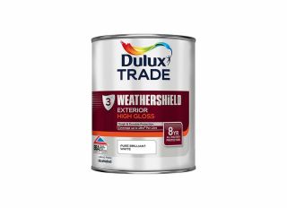 Dulux Trade Weathershield Gloss Brill White 1L