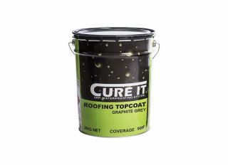 Cure It GRP Roofing Topcoat Graphite Grey 20kg
