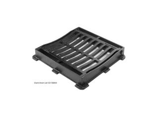 Clark-Drain Hinged Gully Grate & Frame 302x302x50mm CD58DDI