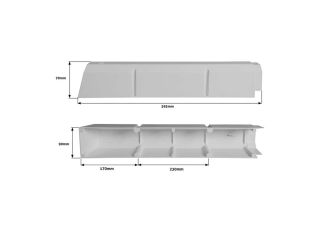 Tricel Gas Riser Pipe Cover 32mm