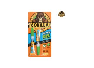Gorilla Superglue Gel 3g (Pack 2)