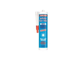 Evo-Stik For Life Shower And Bathroom Sealant White