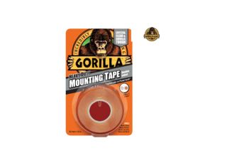 Gorilla Mounting Tape Clear 1.5m