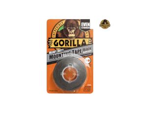 Gorilla Mounting Tape Black 1.5m