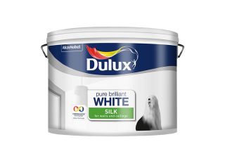 Dulux Lux Silk Brill White 10L