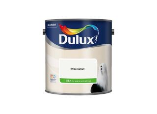 Dulux Lux Silk White Cotton 2.5L