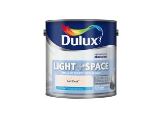 Dulux Light & Space Matt Soft Coral 2.5L