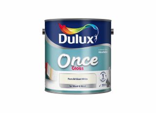 Dulux Once Gloss Brill White 2.5L