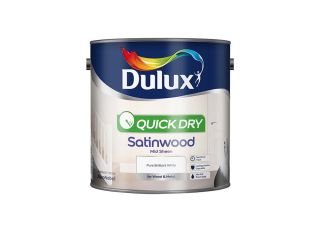 Dulux Quick Dry Satinwood Brill White 2.5L