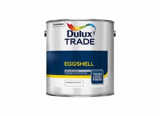 Dulux Trade Eggshell Brilliant White 2.5L