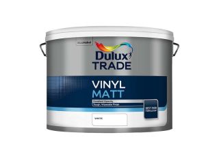Dulux Trade Matt White 10L