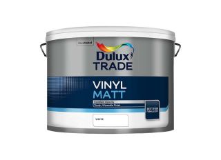 Dulux Trade Matt White 10L