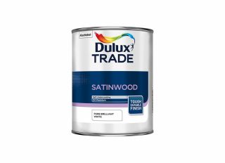 Dulux Trade Satinwood Brill White 1L