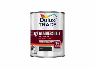 Dulux Trade Weathershield Gloss Black 1L