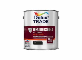 Dulux Trade Weathershield Gloss Black 2.5L
