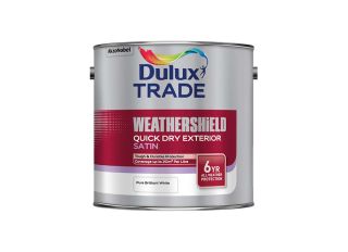 Dulux Trade Weathershield Quick Dry Exterior Satin PBW 2.5L