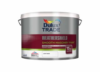 Dulux Trade Weathershield Smooth Masonry Light Base 10L