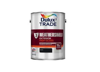 Dulux Trade Weathershield Gloss Black 5L