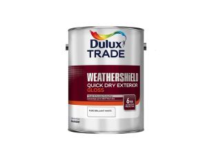 Dulux Trade Weathershield QD High Gloss PBW 5L