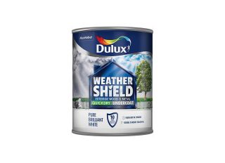 Dulux Weathershield Exterior Quick Dry Undercoat Brill White 750ml