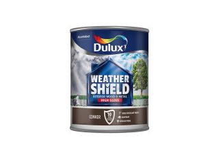 Dulux Weathershield Exterior Gloss Conker 750ml
