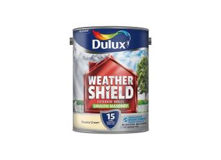 Dulux Weathershield Smooth Masonry County Cream 5L