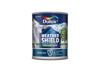 Dulux Weathershield Exterior Satin Oxford Blue 750ml