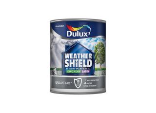 Dulux Weathershield Exterior Satin Gallant Grey 750ml