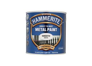 Hammerite Smooth Gloss White 2.5L