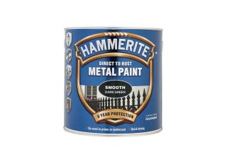 Hammerite Smooth Gloss Dark Green 2.5L