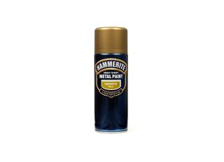 Hammerite Smooth Aerosol Gold 400ml