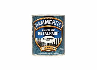 Hammerite Hammered Gloss White 750ml