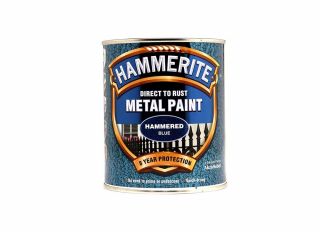 Hammerite Hammered Gloss Blue 750ml