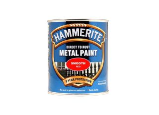 Hammerite Smooth Gloss Red 750ml