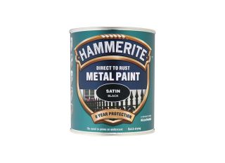 Hammerite Satin Black 750ml