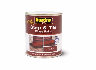 Rustins Step & Tile Gloss Red 250ml