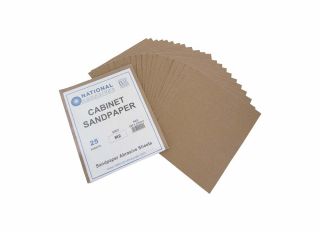 DIY Pack Medium Cabinet Sandpaper (Pack of 5)