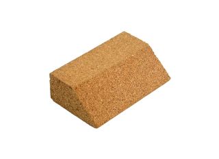 Small Angled Cork Sanding Block