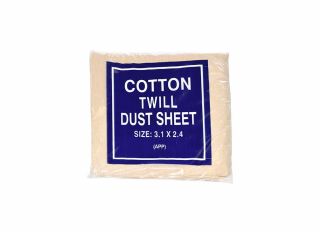 Cotton Twill Dust Sheet 3.1x2.4m