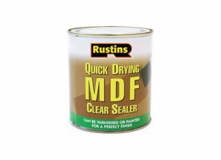 Rustins Quick Dry Mdf Sealer Clear 500ml