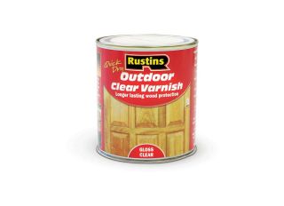 Rustins Quick Dry Outdoor Varnish Gloss 500ml