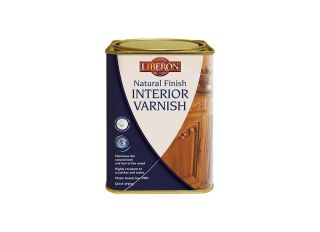 Liberon Natural Interior Floor Varnish Clear Satin 1L