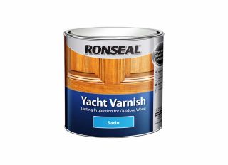 Ronseal Yacht Varnish Clear Satin 1L