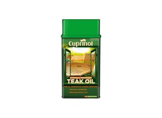 Cuprinol Nat/Enhancing Teak Oil Clear 1L