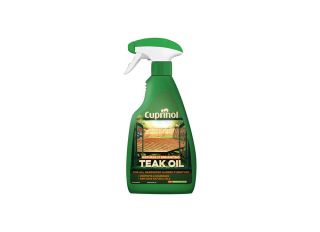 Cuprinol Nat/Enhancing Teak Oil Spray Clear 500ml